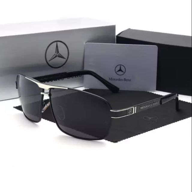 แว่นตากันแดดผู้ชายยี่ห้อ Mercedes Polarized UV400 แว่นตาผู้ชาย 722