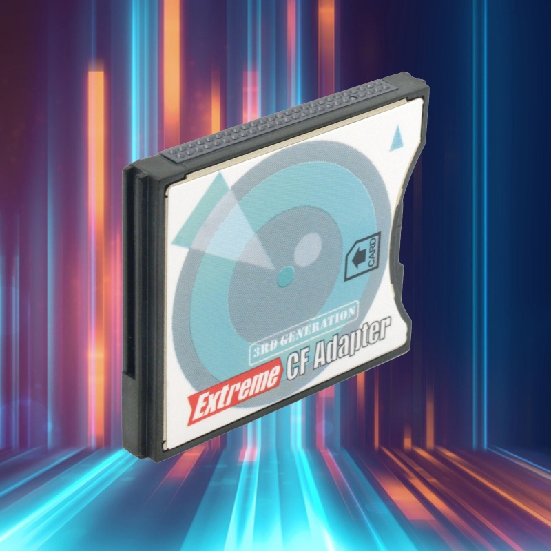 Super Extreme CF สําหรับอะแดปเตอร์ MMC SD ถึง Compact Flash Type II Reader Sleeve สําหรับ -DSLC P