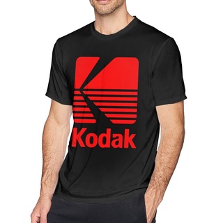 Guijing เสื้อยืดลําลอง ผ้าฝ้าย แขนสั้น พิมพ์ลาย Kodak Camera Express สไตล์วินเทจ สําหรับผู้ชาย เหมาะกับการถ่ายภาพ 985331