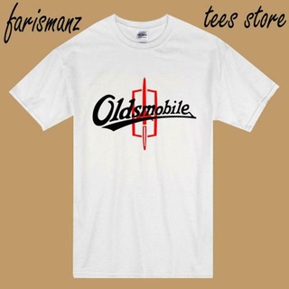 เสื้อยืด พิมพ์ลายโลโก้รถยนต์ Oldsmobile สไตล์คลาสสิก สําหรับผู้ชายS-5XL