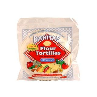 แป้งตอติญา Danitas flour tortillas 6"