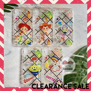 🌈 พร้อมส่ง ❤️ Toy Story Clear Case เคสทอยสตอรี่ แบบใส (Woody,Buzz,Jessie,Green Man,Forky) ลิขสิทธิ์แท้ 100%