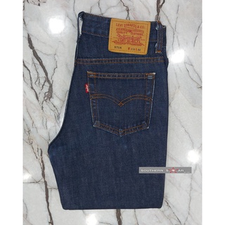 กางเกงยีนส์ Levis รุ่น571 เอว27 ยาว32 สะโพก34 ของแท้ ขาม้าเล็ก ซิป FROM JAPAN  Made in KOREA (LB88)