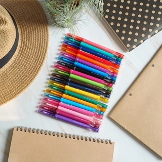 PILOT Frixion Slim 0.38 mm ปากกาลบได้ ของแท้ นำเข้าจากญี่ปุ่น ปากกาสีลบได้ ปากกาสี 8 สี ลบได้