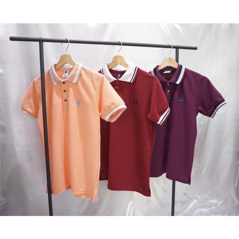 เสื้อโปโล♥️หลากสี มียี่ห้อ Memo ของแท้