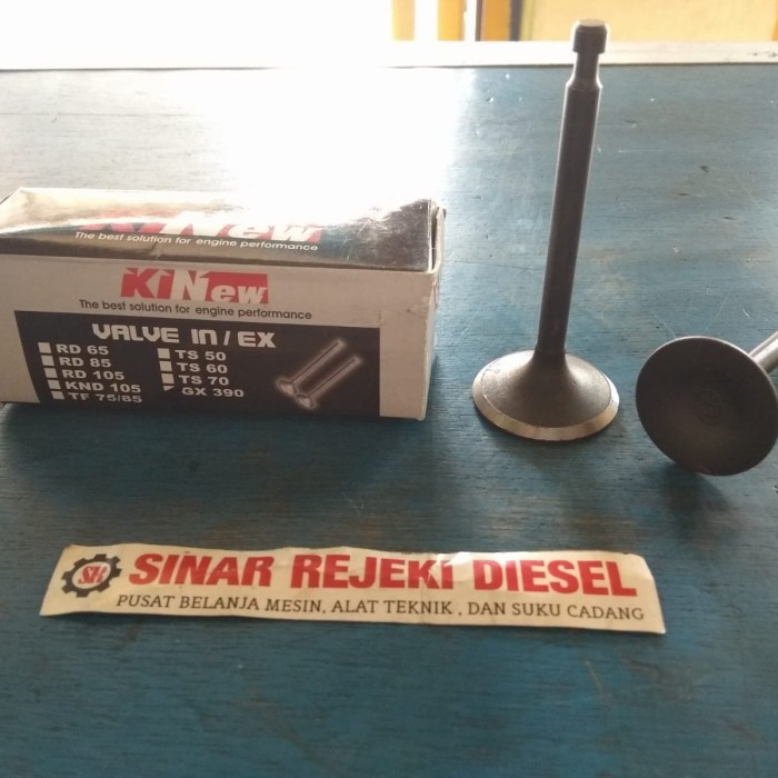 MESIN Valve In Ex น้ํามันเครื่อง Fire Valve GX390 GX 390 13 hp 13 pk Kinew gz