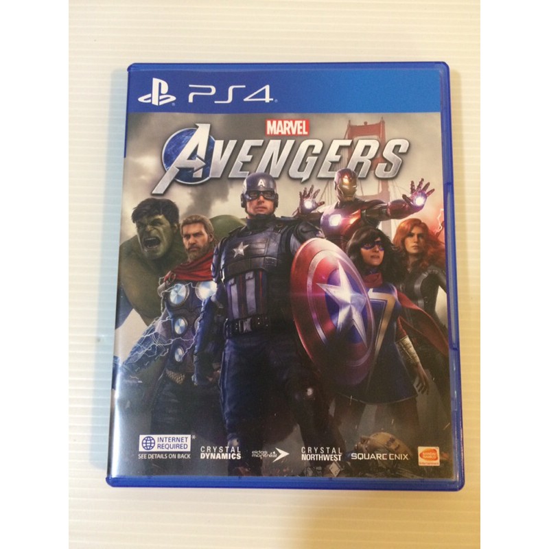 [มือสอง] แผ่นเกมส์ PS4 Avengers พร้อมโค้ด