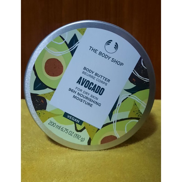 THE BODY SHOP BODY BUTTER AVOCADO 200ML Shopee Thailand