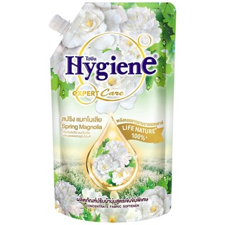 SuperSale63 490มล. น้ำยาปรับผ้านุ่ม ไฮยีน ปรับผ้านุ่ม Hygien Expert Care ครบทุกสูตร สีเขียว 490มล.