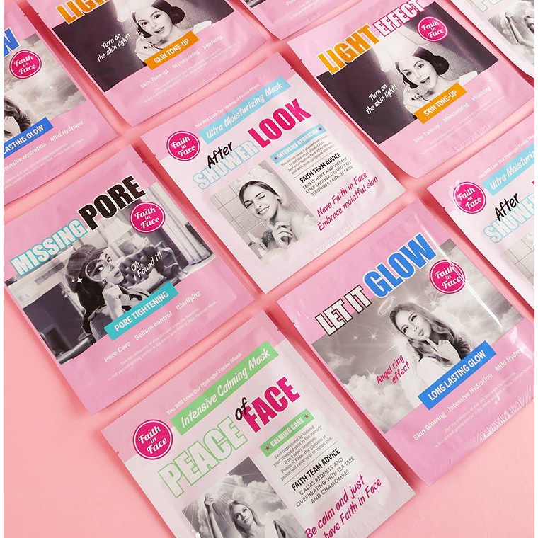Faith in Face Hydrogel Mask รุ่นใหม่! (ของแท้)