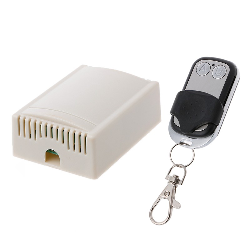 Add Dc 12v 2ch Rf 433 Mhz โมดูลรับสัญญาณไร้สายพร้อมรีโมทควบคุม #7