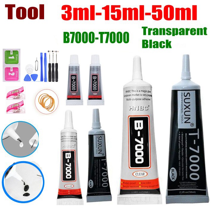 B7000 T7000 กาว Multi-function Strong กาว B-7000 T-7000 กาวกันน ้ ํา Super 15ml 50ml Epoxy เครื ่ อง