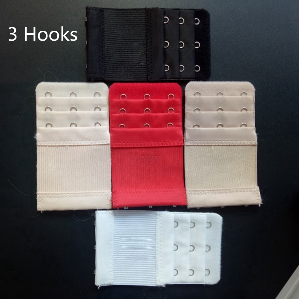 5pcsset Women Belt Underwear 2 3 Rows Strap Bra Extender Hooks