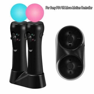 Dual Charger Dock For PS3 / PS4 VR Motion Controller Playstation Move Controller