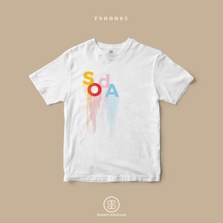 เสื้อยืด พิมพ์ลายตัวอักษร SOdA  (TS00085) #SOdAtee #SOdAPrintinG