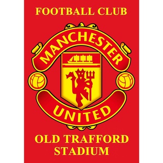 โปสเตอร์ MANCHESTER UNITED ขนาดA3