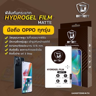 [2แผ่นคุ้มกว่า] ฟิล์มไฮโดรเจลด้าน Oppo Diftect Hydrogel Matte Oppo Reno 8/Reno 8 Pro/Reno 8 Z/Find X5 Pro/X3 Pro/X2 Pro