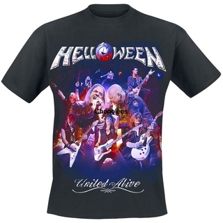 เสื้อยืด พิมพ์ลาย Helloween Band United Alive สําหรับผู้ชาย 2022