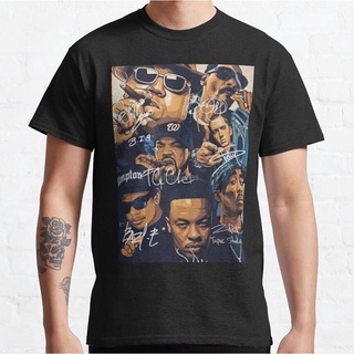 เสื้อยืดคอกลมเสื้อยืด พิมพ์ลาย God of rap JPXG สําหรับผู้ชายS-5XL