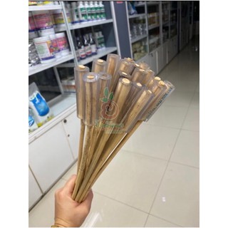 ไม้เคาะทุเรียน ทำจากไม้หวายธรรมชาติ ด้านหัวทำจากยางหนา มีพร้…