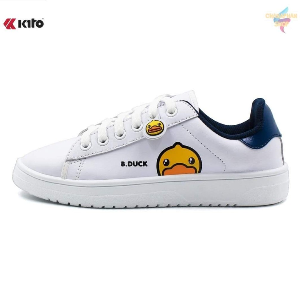 รองเท้าผ้าใบ Kito B.Duck รุ่น BE4 สีกรม Size 36-40