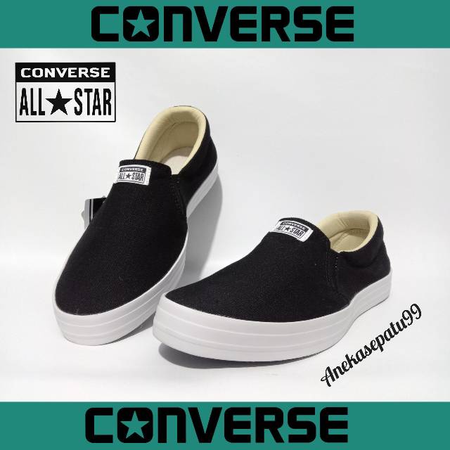 Converse รองเท้าสําหรับผู้ชายและผู้หญิง SLIP ON UNISEX COUPLE / รองเท้าสําหรับ BOYS และ GIRLS COLLEGE SCHOOL