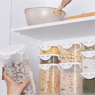 ( Home Storage Food Storage ) กระปุกใส่ขนมขบเคี้ยว 240 / 650 / 1000 / 1800 มล .