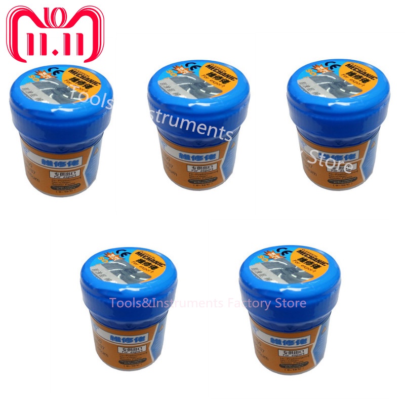 5pcs/lot Original HK MECHANIC Solder Paste Sn63/Pb67 XG-50 Welding Fluxes PCB BGA SMD Electric Solde