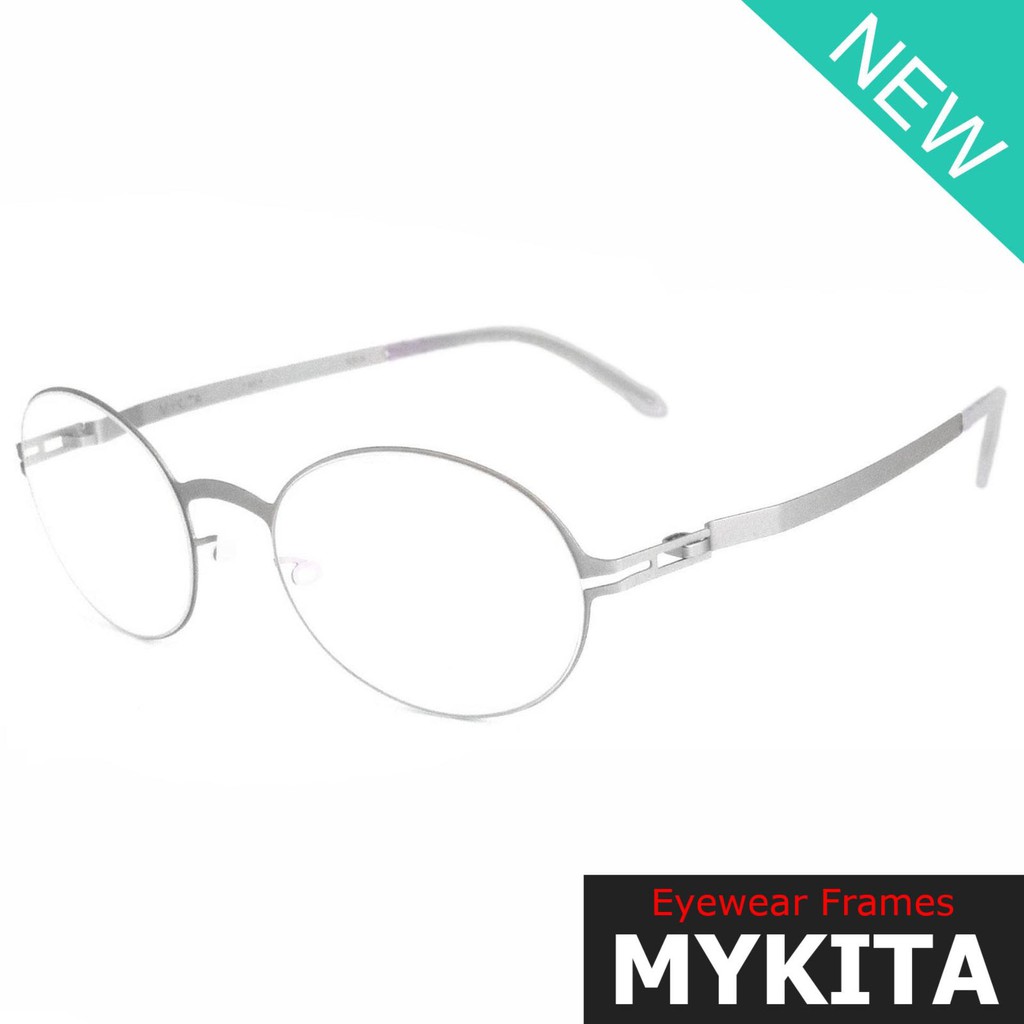 MYKITA Berlin Germany Glasses เบอร์ลิน เยอรมัน แว่นตา 1001 C-3 สีเงิน วัสดุสแตนเลส ชั้นดี ขาแว่นใช้ก