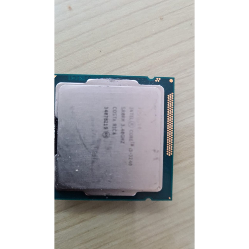 โปรเซสเซอร์ Intel Core i3 3240 ซ็อกเก็ต LGA1155 ถาด lga1155 ซ็อกเก็ต h61 3.4ghz 3.4ghz 3mb mb โปรเซส