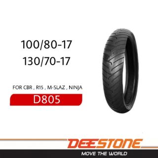 DEESTONE ยาง CBR , R15 , M-SLAZ ขนาด 100/80-17 ,  130/70-17