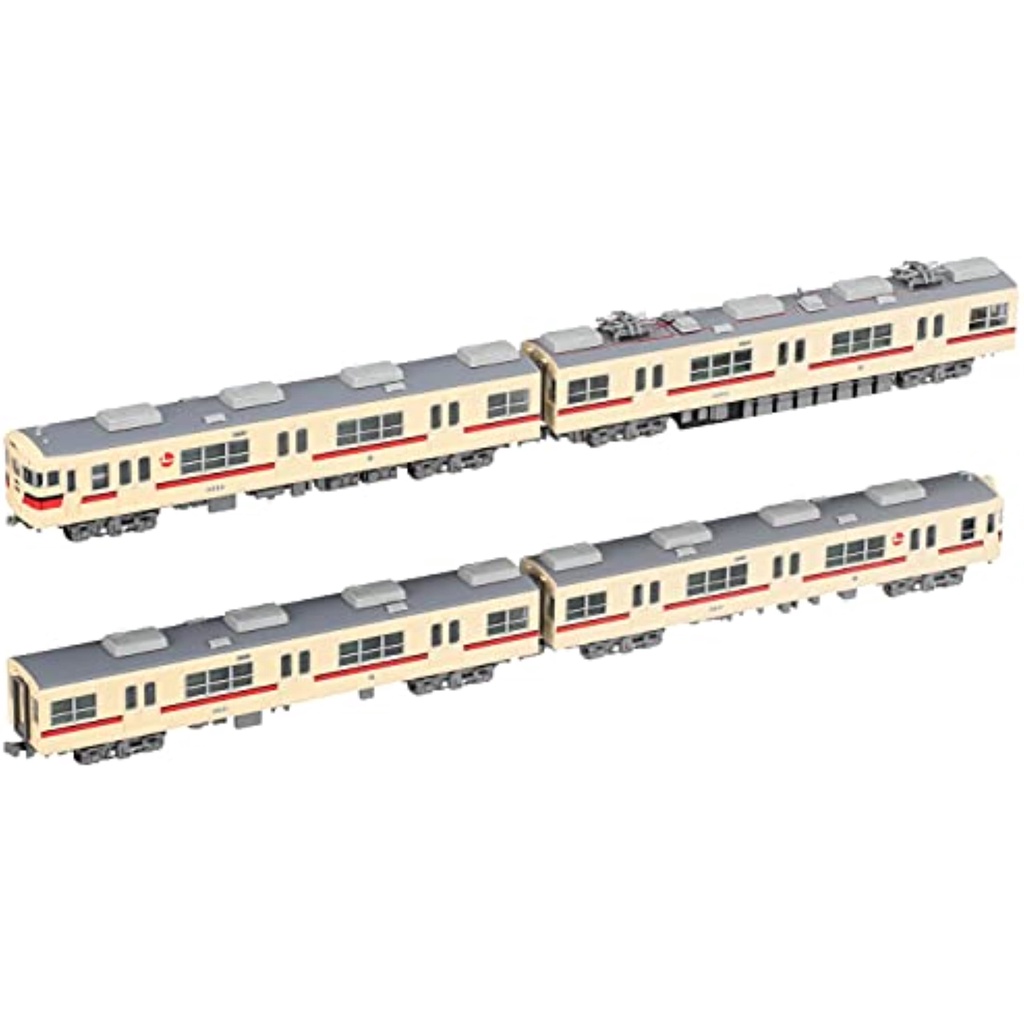Micro Ace N Gauge Sanyo Electric Railway 3050 Series Steel Car New Painted 4 -car Set A8881 Railway 