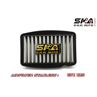 GPX CR5 Razer220 SKA. Airfilter กรองสแตนเลส ตรงรุ่น เกรดพรีเมี่ยม ขับสนุก รอบมา บิดติดมือ!! คุณสมบัติ พิเศษ