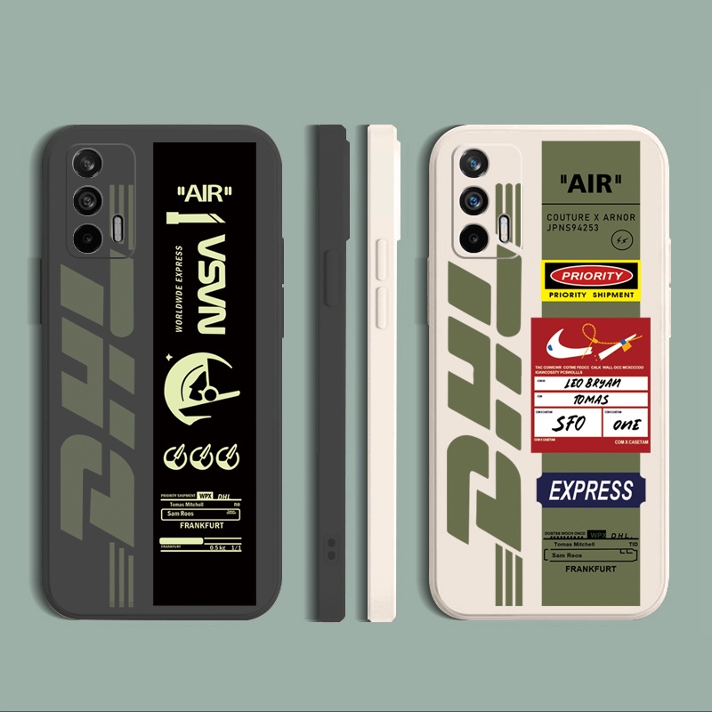 เคสโทรศัพท์มือถือซิลิโคนทรงสี่เหลี่ยมสําหรับ Oppo A16 A94 A53 A15 A15S A12 Ax7 A53 A52 A72 A92 A74 A