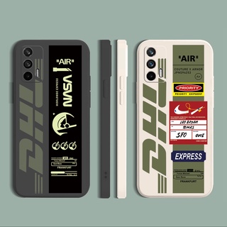 เคสโทรศัพท์มือถือแบบนิ่ม ลายฉลากบาร์โค้ด NASA DHL สําหรับ OPPO A16 A94 A53 A15 A12 AX7 A52 A72 A92 A74 A54 5G