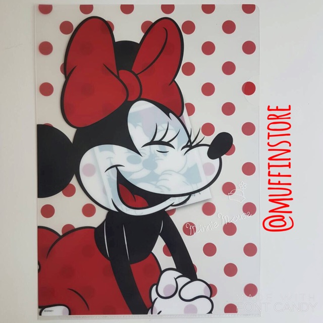 แฟ้ม minnie mouse