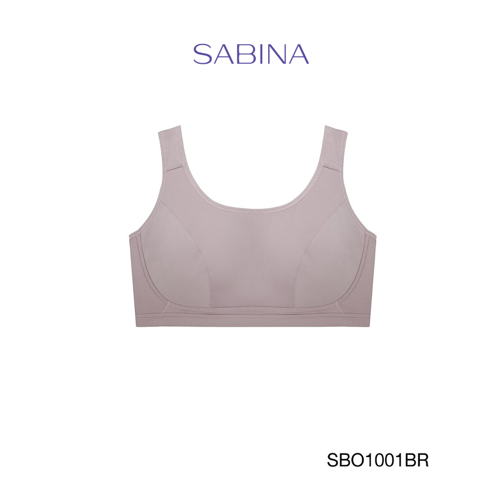 Sabina เสื้อชั้นใน Invisible Wire (ไม่มีโครง) รุ่น Function Bra รหัส SBO1001BR สีน้ำตาล