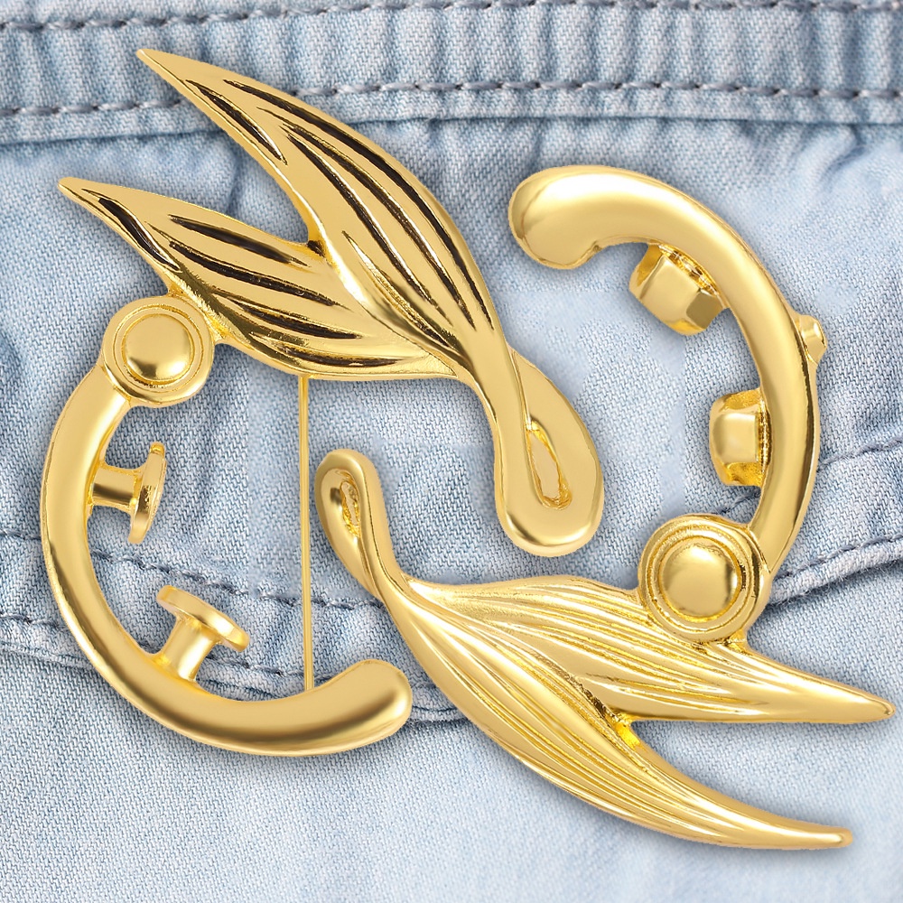 Violet Evergarden Wellit เข็มกลัดอัตโนมัติตุ๊กตาโน้ตเข็มกลัดโลหะ