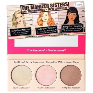 The Balm The Manizer Sisters Palette สุดยอดเคล็ดลับเพื่อหน้าโดดเด่นเกินใครด้วยพาเลท Highlight 3 เฉดสีขายดีที่สุด