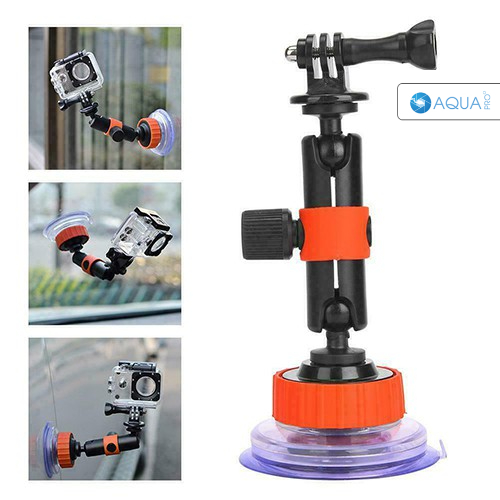 Car Mount Suction Cup ตัดดูดกระจก ที่ติดกระจกรถ for GoPro / DJI / Insta360 / SJCAM / Xiaomi l Action