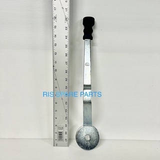 คันโยกไฮดรอลิค รถไถฟอร์ด (Ford) สีเงิน รุ่นหนา