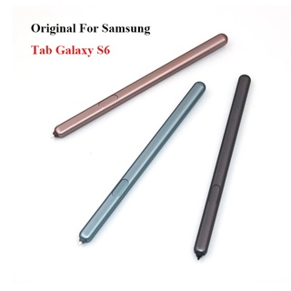 ของแท้ ปากกาสไตลัสแท็บเล็ต พร้อมโลโก้ สีชมพู สีฟ้า สีเทา สําหรับ SAMSUNG Galaxy Tab S6 SM-T860 SM-T865 S Pen Galaxy Tab S6