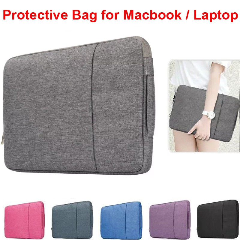 Laptop Bag macbook lenovo acer Portable Case คอมพิวเตอร์ ฝาครอบป้องกัน หุ้ม เคส แล็ปท็อป กระเป๋าถือ
