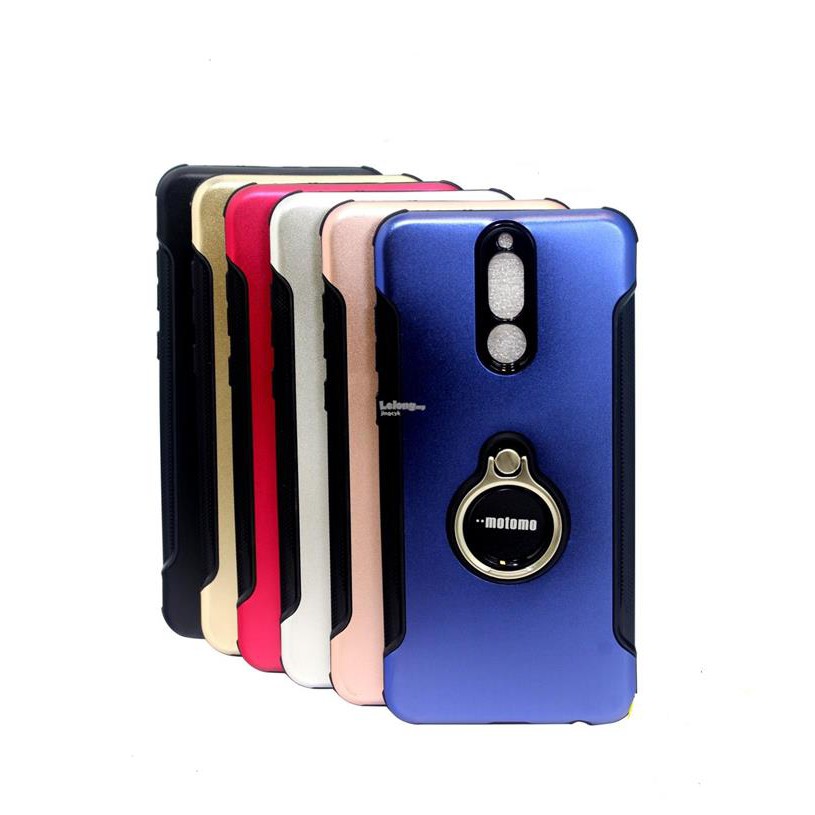 Motomo iRing Stand Case สําหรับ Huawei P8 Lite, P10 Lite, P20, P20 Pro, P30, P30 Pro