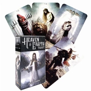 ไพ่ทาโรต์ออราเคิล Heaven & Earth ภาษาอังกฤษ สำหรับทำนาย
