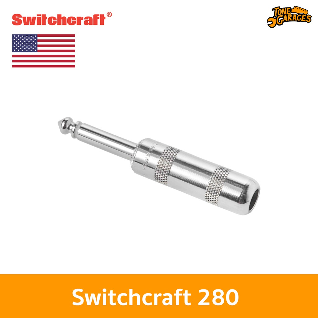 Switchcraft Straight 1/4" Male Audio Jack 280 หัวแจ๊คตรง