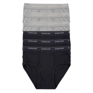 โปรโมชั่น : GIORDANO กางเกงในชาย - Mens Cotton Briefs6pcs. 01177014