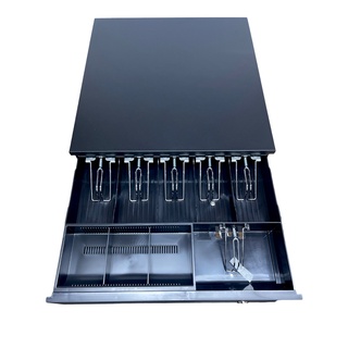 ลิ้นชักเก็บเงิน Cash Drawer Threeboy HER 405 RJ11 (Black)