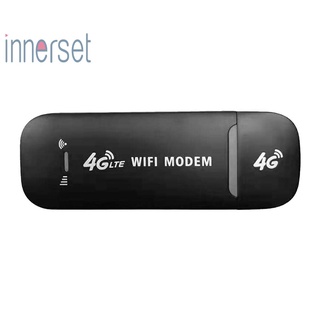 [innerset] เราเตอร์โมเด็ม ดองเกิล โมเด็ม WiFi ไร้สาย 4G LTE ปลดล็อกแล้ว ขนาดเล็ก 150Mbps