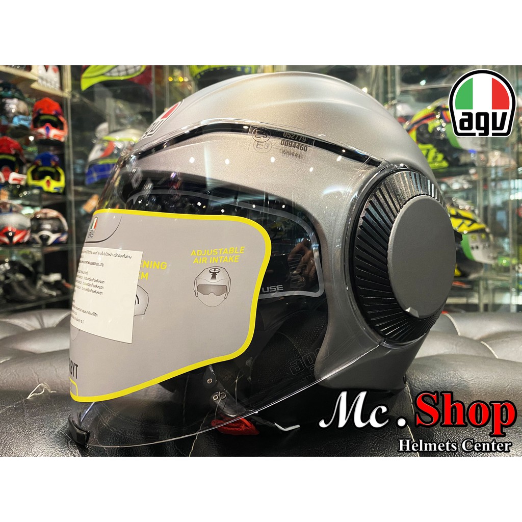 หมวกกันน็อค AGV ORBYT TOP MATT GREY